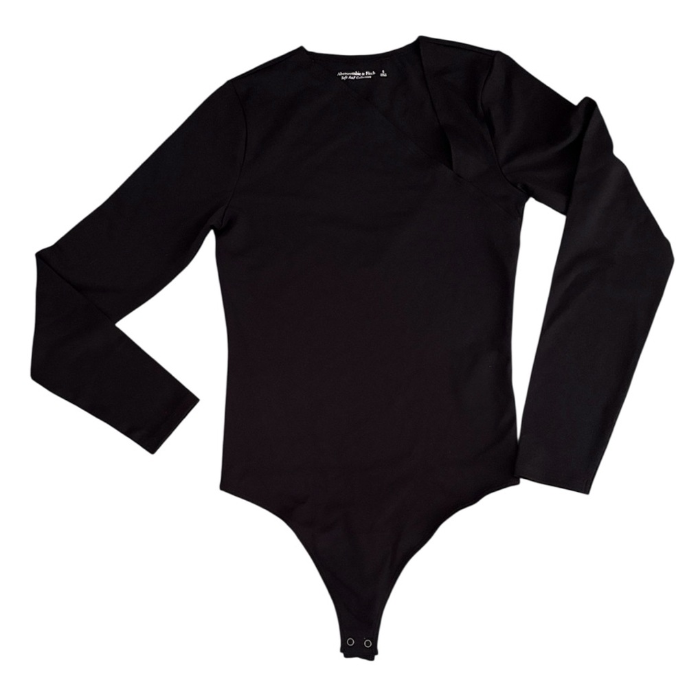 Abercrombie & Fitch Black Body Suit Size S